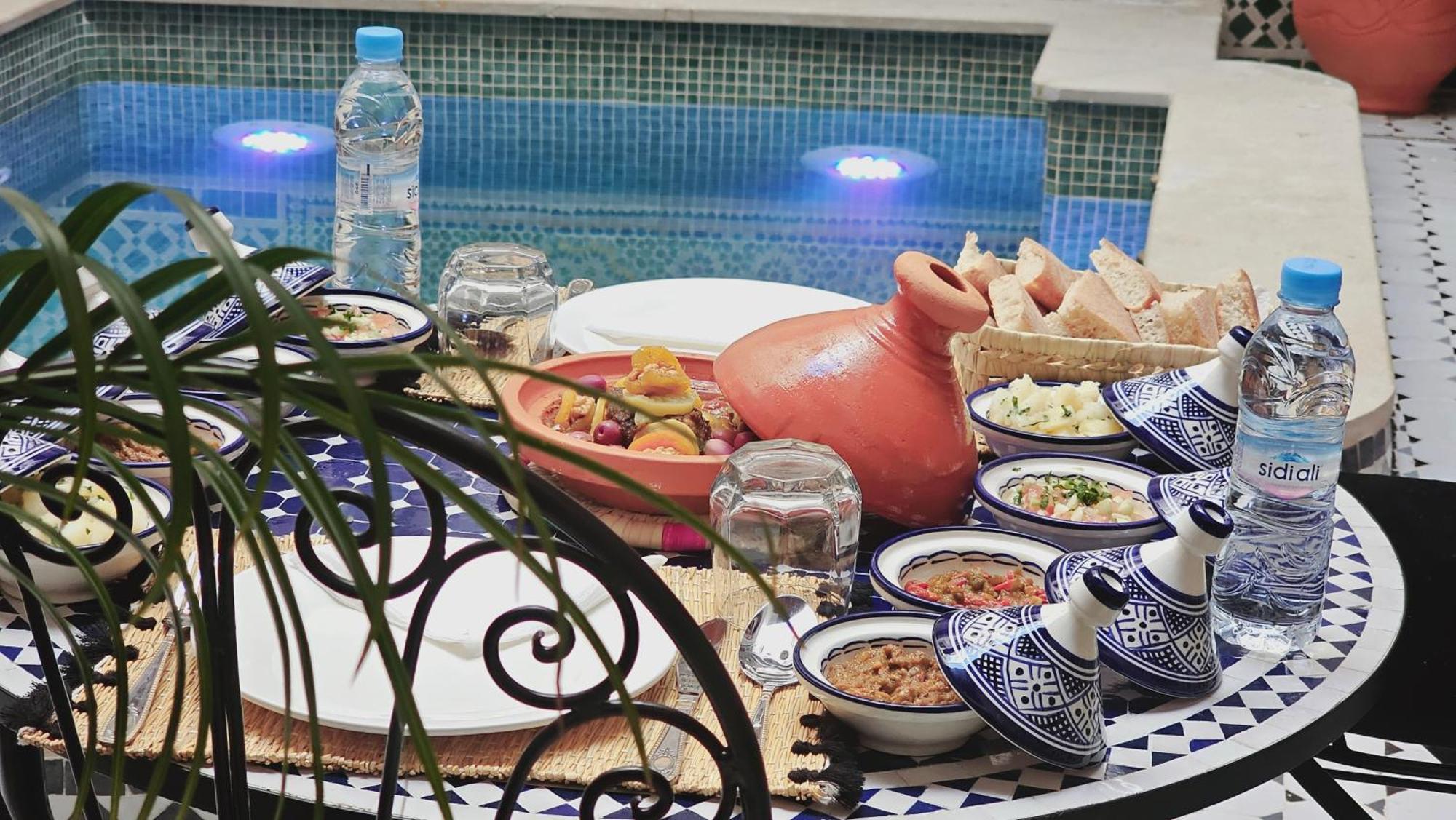 Riad Diamant Bleu Fez Zewnętrze zdjęcie